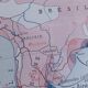 School poster wall map Rossignol Montmorillon South & North America