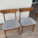 Schienning & Elgaard dining chairs, set of four