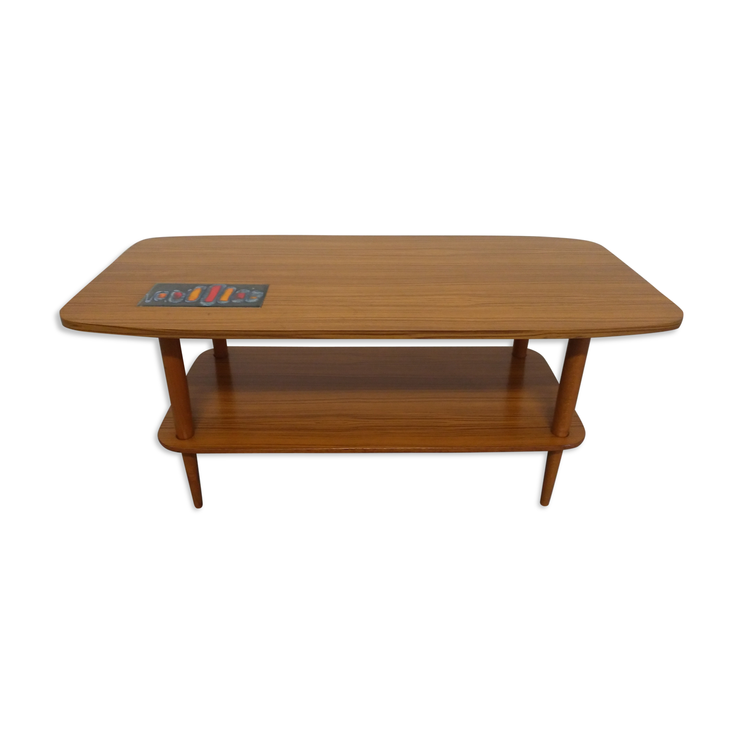 50s coffee table in teak