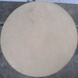 Round wicker table