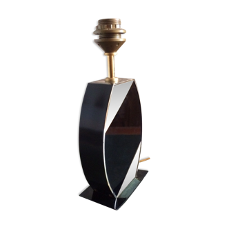 Black and gold lamp foot