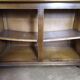 Solid wood library showcase