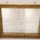 Golden Wood Wall Mirror