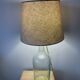 Lampe dame jeanne ancienne