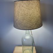 Lampe dame jeanne ancienne