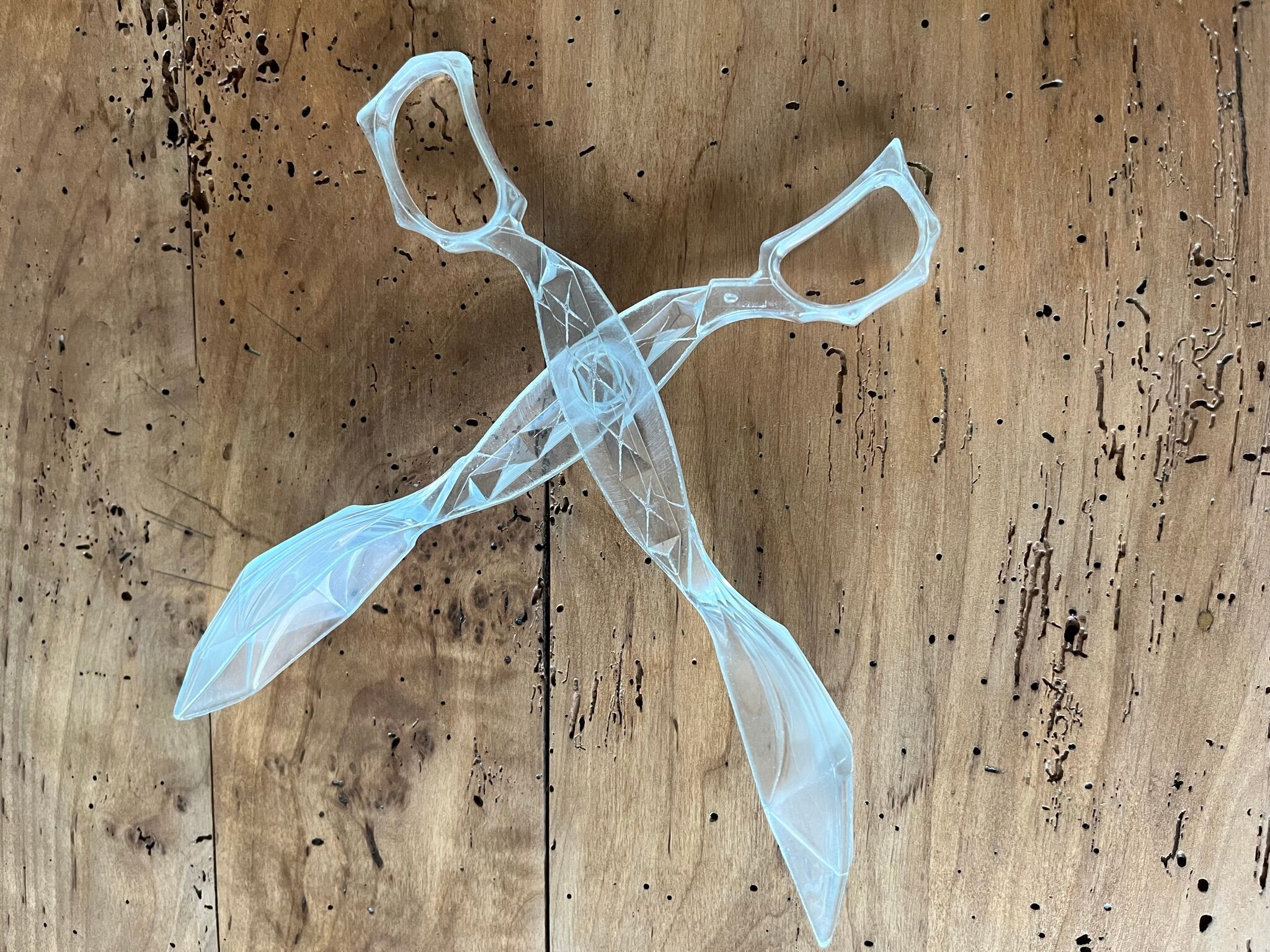 Vintage salad cutlery