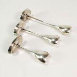 Modernist "tulip" candlesticks, Kronen Denmark, 1970s
