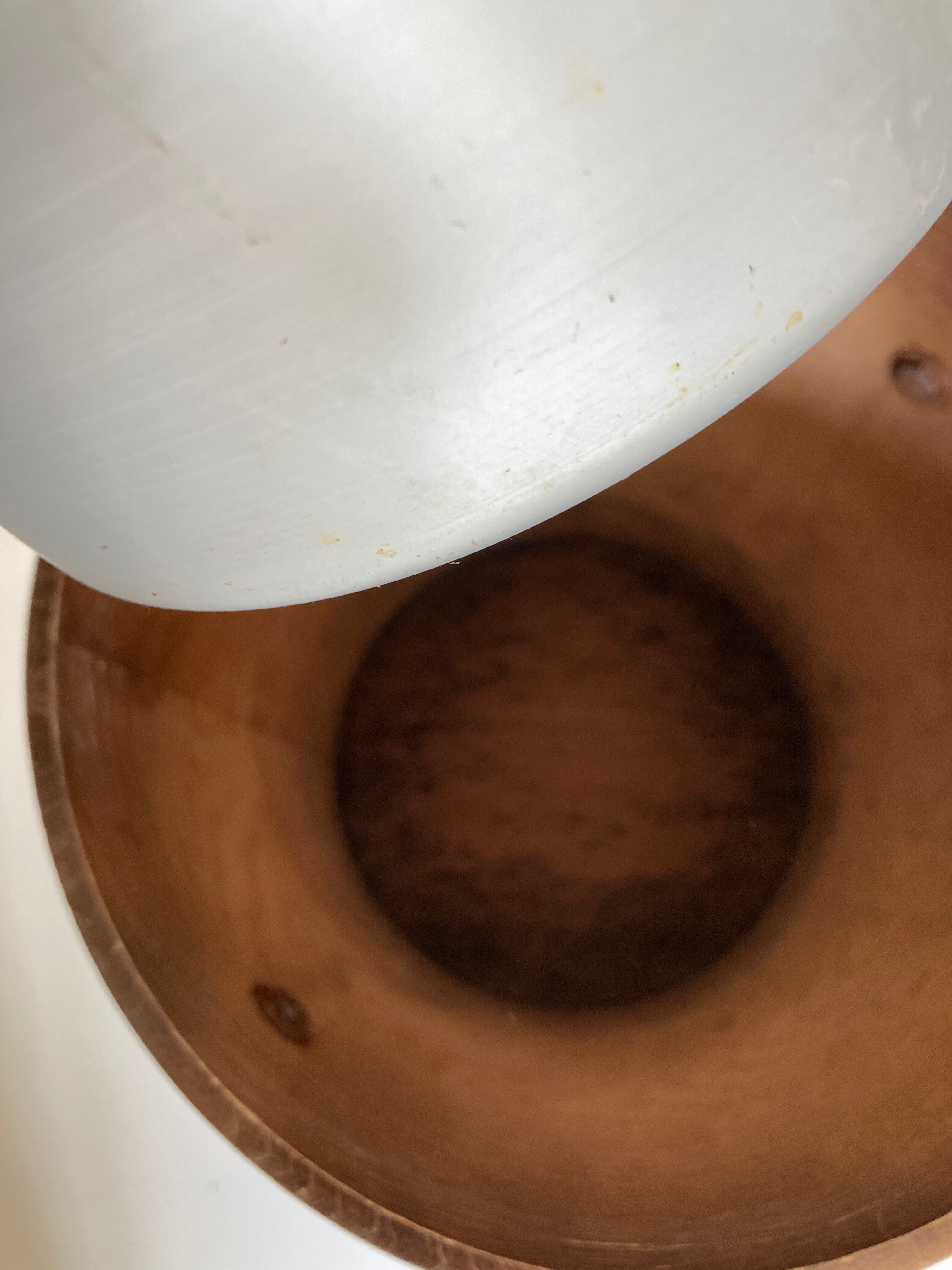 1960 Scandinavian teak champagne bucket