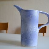 Ceramic vase pitcher signed