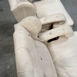 Vintage wingback armchairs