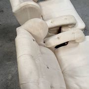 Vintage wingback armchairs
