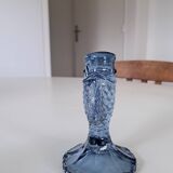 Glass candlestick