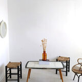 Straw stools