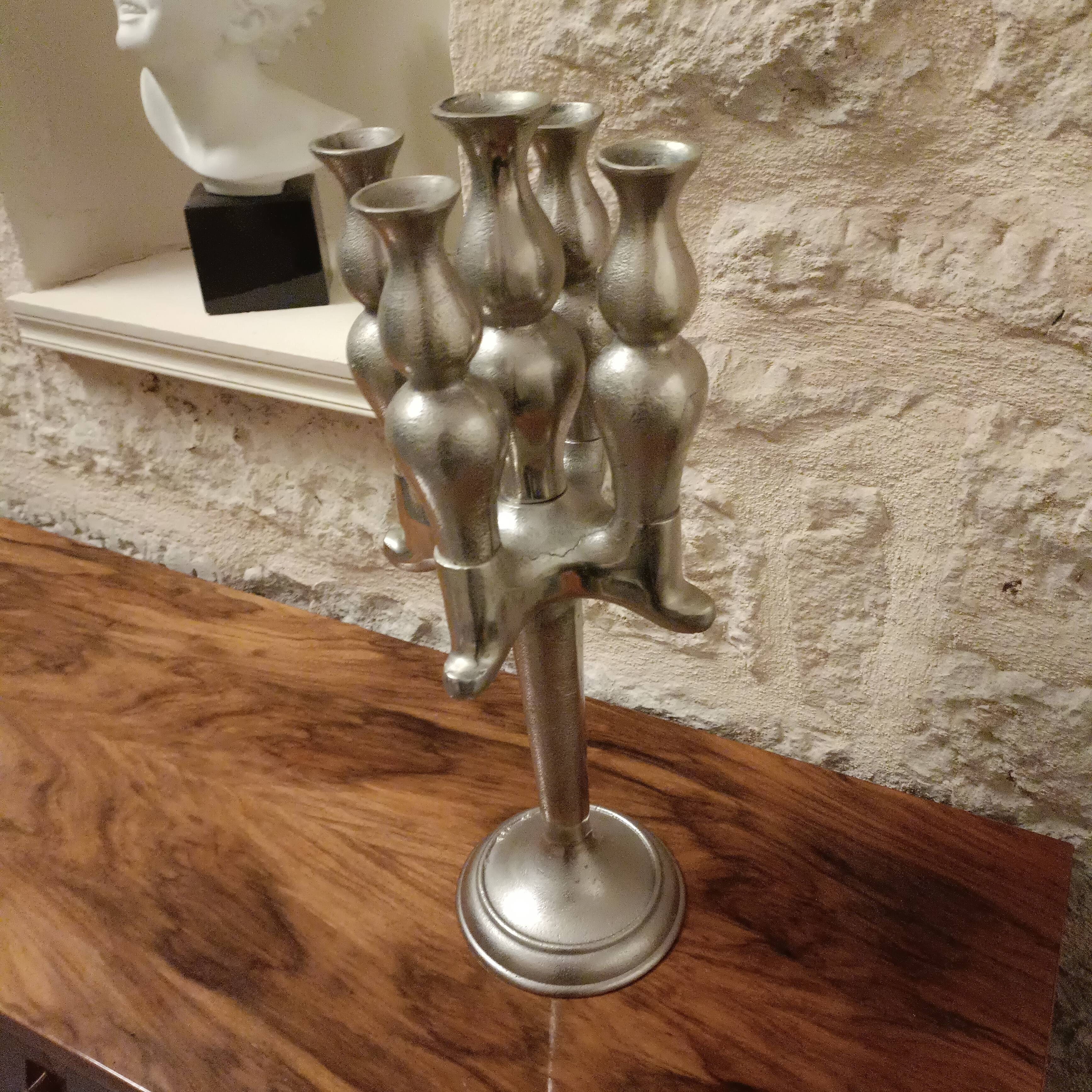 Vintage five-light candlestick