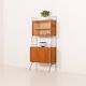 Italian mid-century free standing wall unit with a display cabinet, 1960s