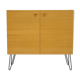 Armoire de bouleau recyclé des années 1970, Tchécoslovaquie - très bonne condition originale avec des signes mineurs d’utilisation -