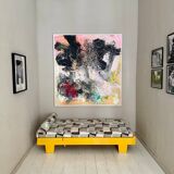 German Bauhaus Yellow Daybed, 1920s