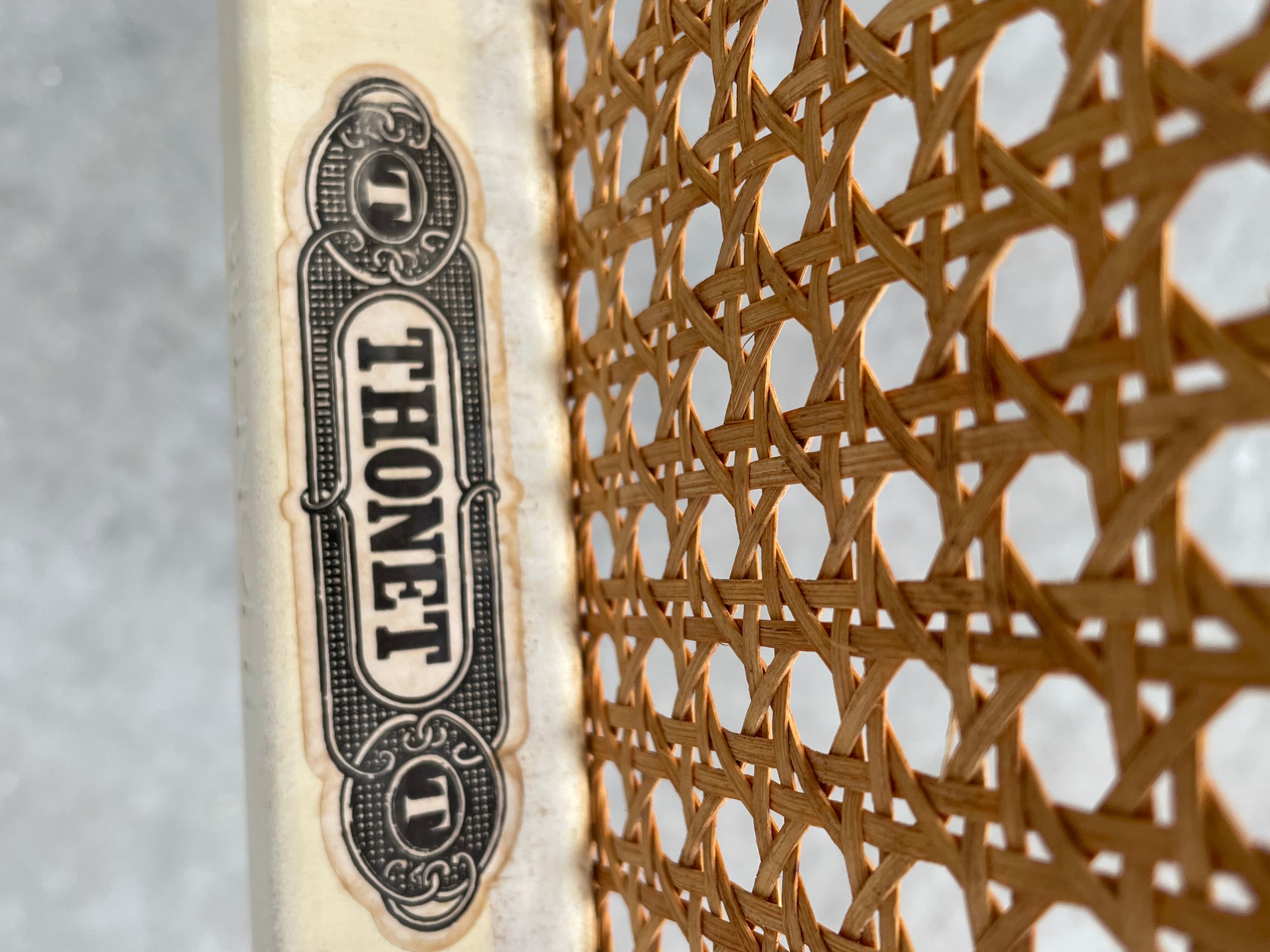 Vintage Thonet no 14 authentic white
