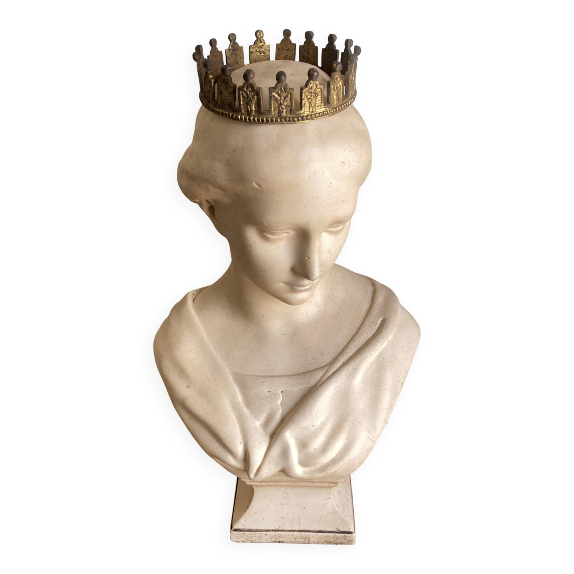Plaster head known as Wicar, Renaissance Italy 17th century, Louvre Museum