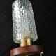 Teak and glass Scandinavian nightlight