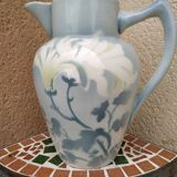 Pitcher with chrysanthemums Keller and Guerin Lunéville