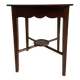 Table d'appoint carré en acajou 1970