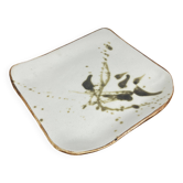 Square dish "La Colombe", 1950/60, Madeleine Brault