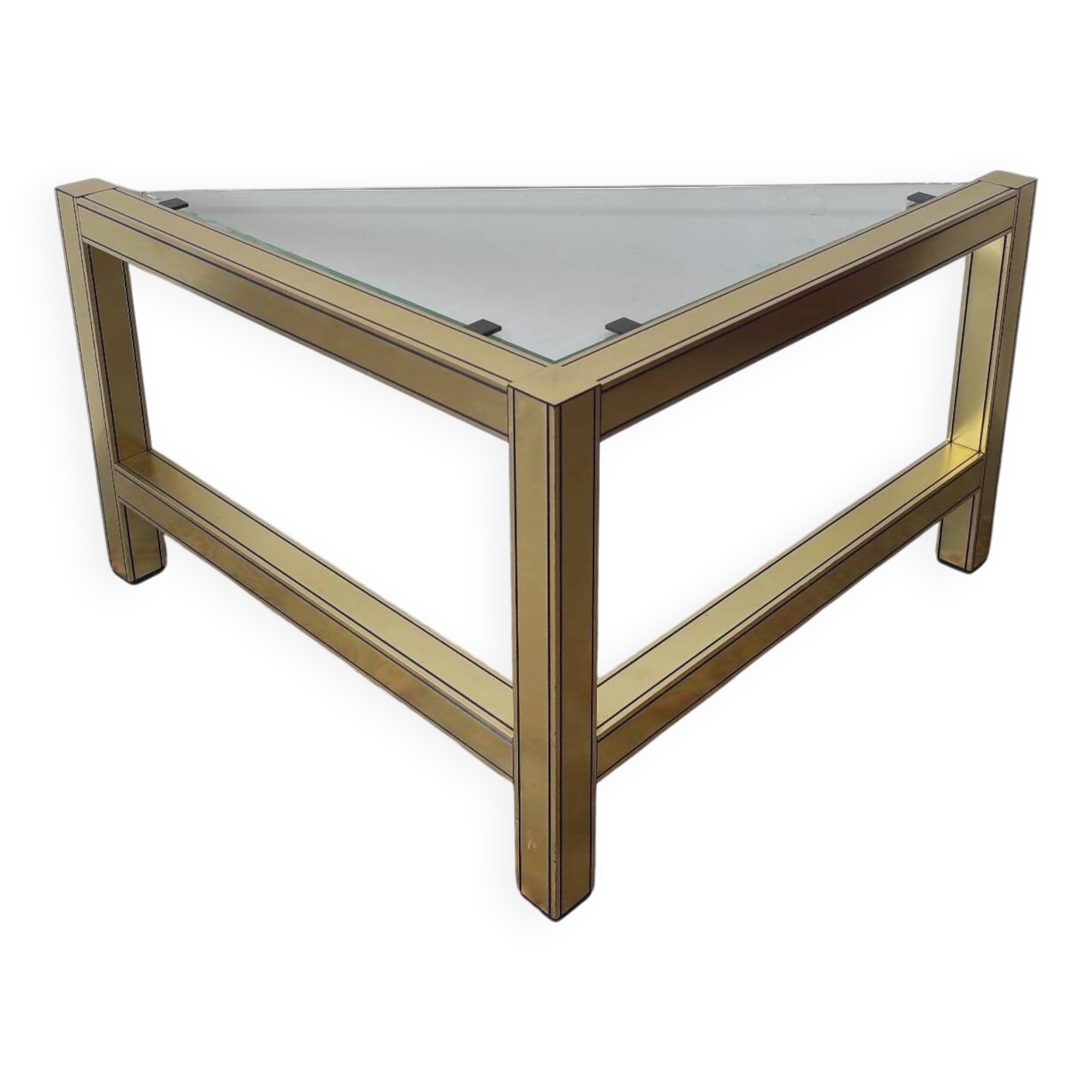 Coffee table, corner side table, 1980.