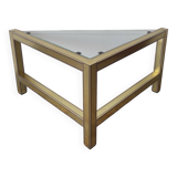 80's corner coffee table