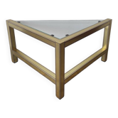 Coffee table, corner side table, 1980.