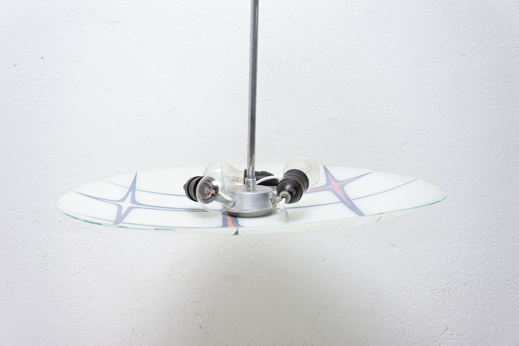Mid century space age pendant, 1960´s, Czechoslovakia