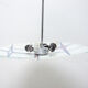 Mid century space age pendant, 1960´s, Czechoslovakia