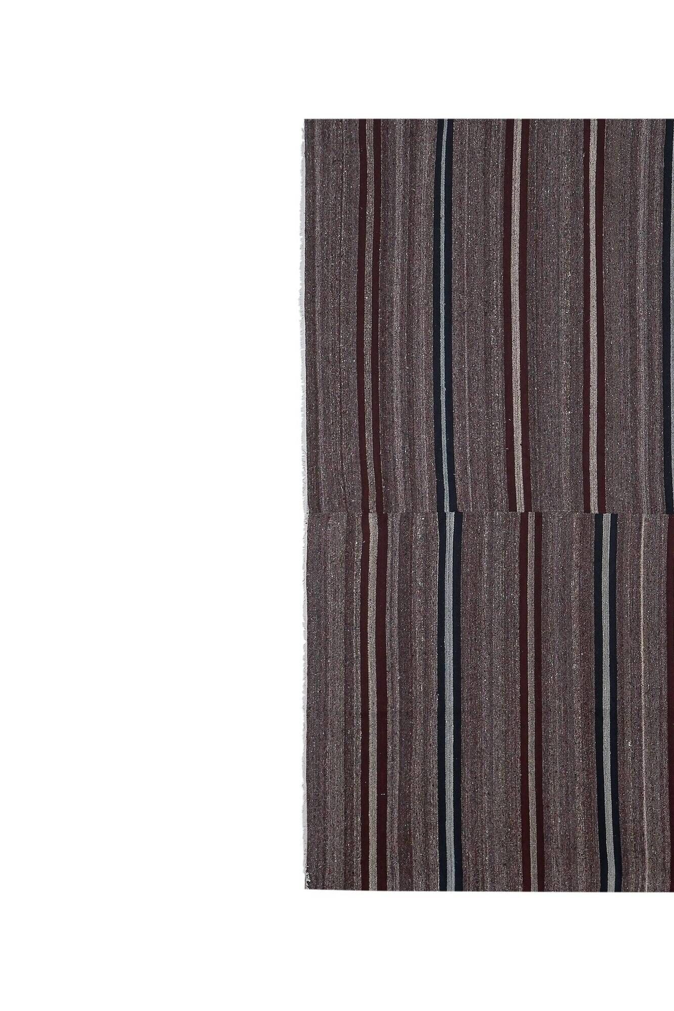 Vintage Turkish kilim handwoven 286x293 cm