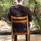 Paire de chaises scandinaves vintage