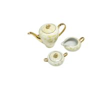 Julita creamer and sugar bowl set, modernism, porcelain, Wawel, Poland, 1970s.