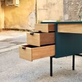 Restored Jacque Hitier multi-table desk