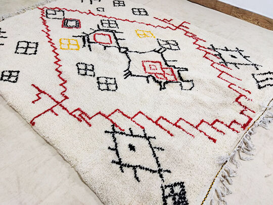Moroccan Berbere Carpet 247x173cm