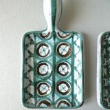 Set of 4 ceramic cups Picault, Vallauris