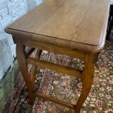 Old small solid wood desk