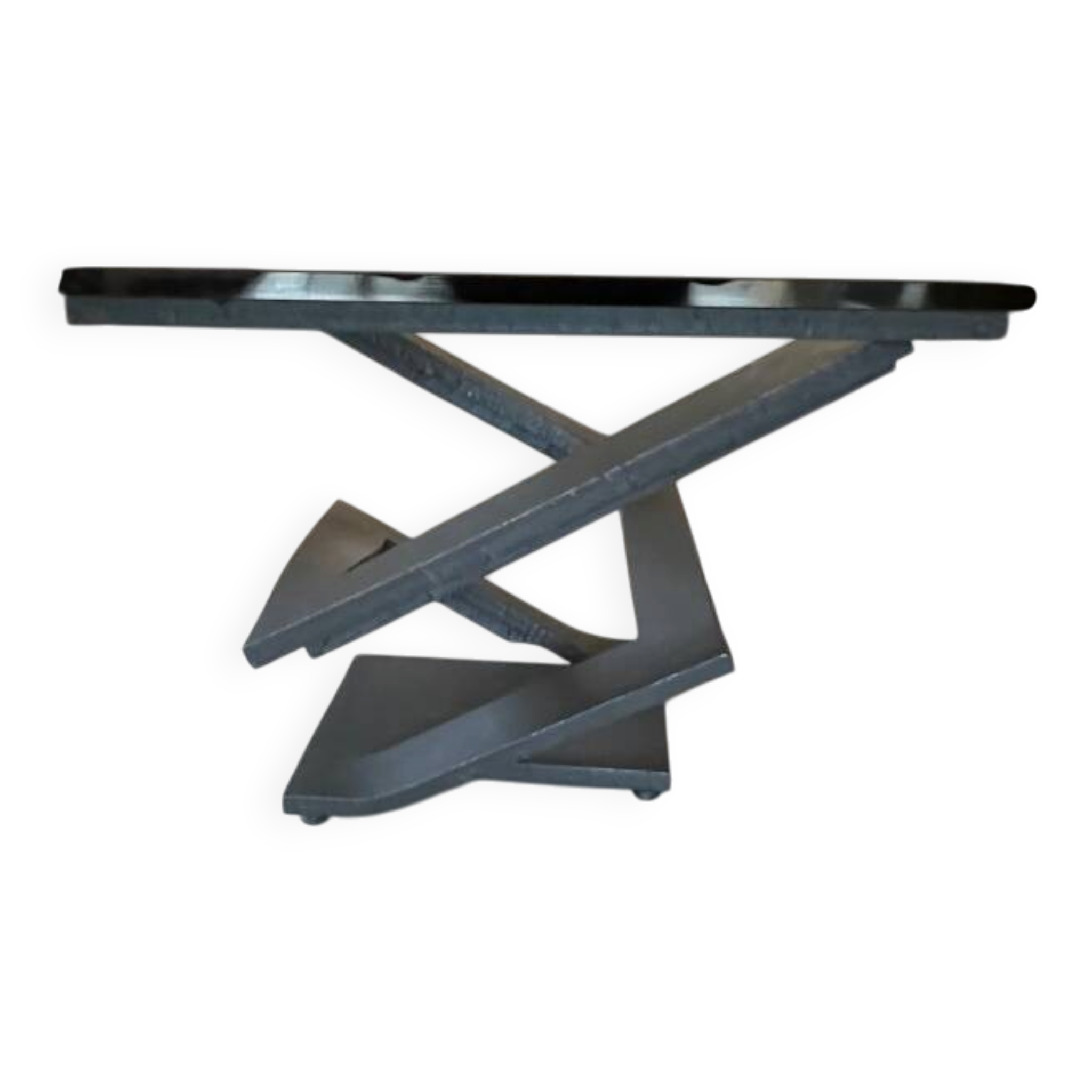 Table "fleur de fer" par maurice barilone pour roche bobois
