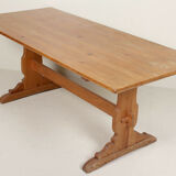 5 vintage Ercol chairs dining table