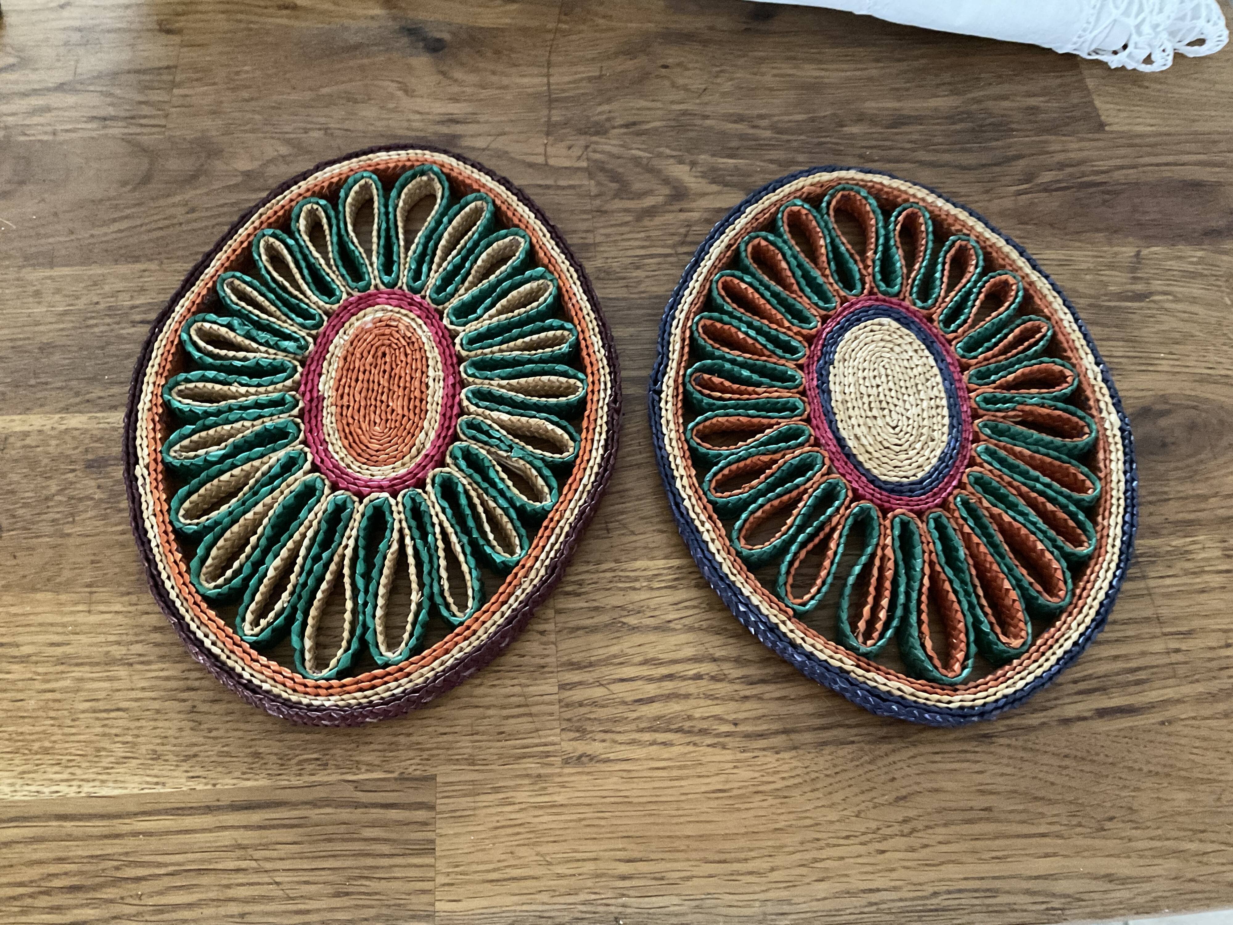 2 underside of flat vintage.oval shape