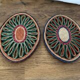 2 underside of flat vintage.oval shape