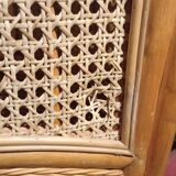 Vintage screen - cane and rattan -