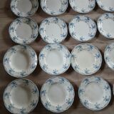 Longwy iron earth dinnerware set