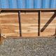 Rectangular teak dining table