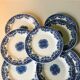 Lot 8 assiettes Luneville Mazarin