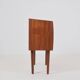 Danish teak chest of drawers with 3 drawers, 1960s