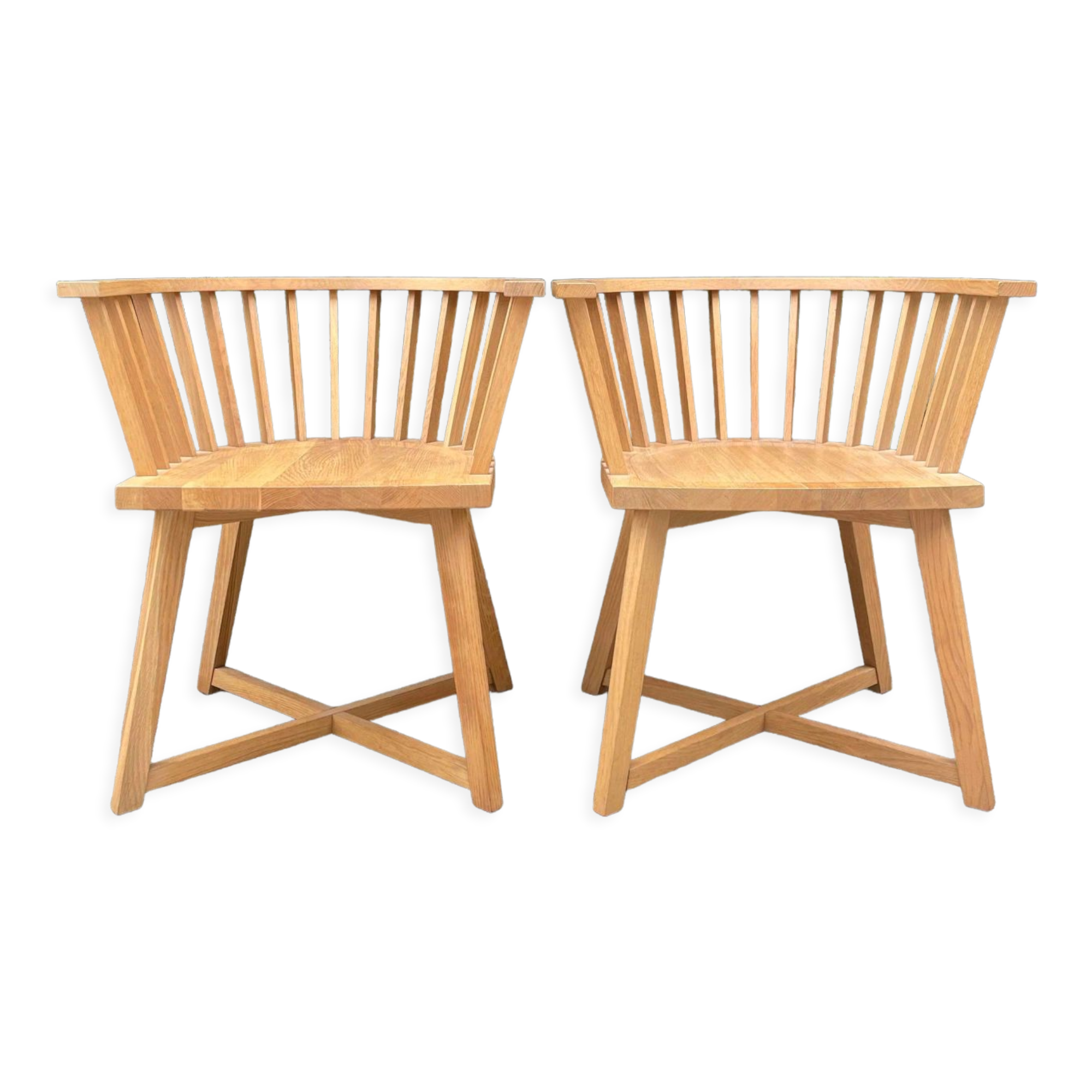 Paire de fauteuils Gervasoni Gray 24