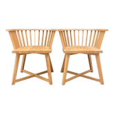 Pair of armchairs Gervasoni Gray 24